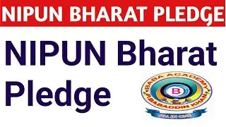 NIPUN Bharat PLEDGE#NIPUN BHARAT#FLN#PLEDGE#SIKSHA SAPTAAH#
