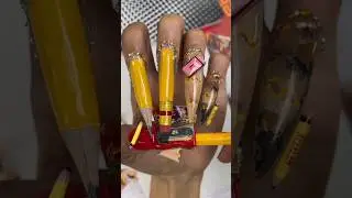Doing my Nails with Real Pencils ✏️💅🏽 ib 