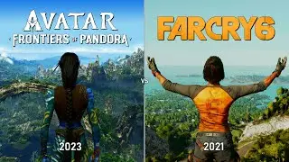 Avatar Frontiers of Pandora vs Far Cry 6 | Graphics, Physics and Details Comparison