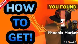 How to get the * PHOENIX MARKER* In ROBLOX Find The Markers! * PHOENIX MARKER *