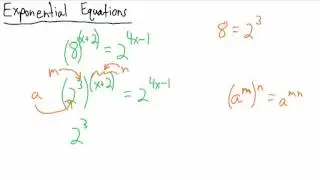 Exponential Equations - Example 2