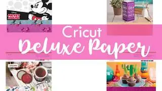 NEW Cricut Deluxe Papers