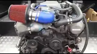 Водометный катер с двигателем 3uz-fe