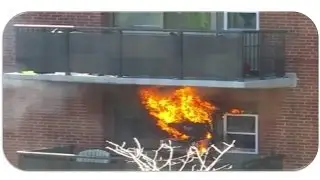 crazy apartment fire