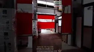 Hızlı Pvc Sarmal Branda Kapı  - Türkay Otomatik Kapı