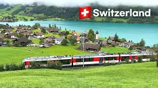 [4K]🇨🇭Lungern & Iseltwald: Peaceful and Beautiful Lakeside Villages in Switzerland. 2023