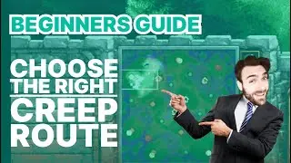 Beginners Guide: Creep Routes for all match ups on Tidehunters | Warcraft 3 | Human | Tutorial