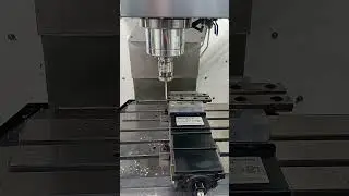 Привязка к контуру детали с помощью оптического щупа Renishaw #рабочий #пролетариат #чпу #фрезеровка