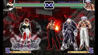 KOF 2002 iori Yagami VS Final Boss Team