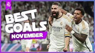 REAL MADRID | BEST GOALS NOVEMBER 2023