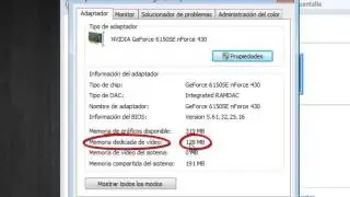 Como Saber Cuantos MB (Megabytes) Tiene Nuestra Tarjeta De Video