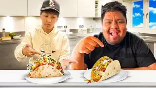 Who Makes THE BEST TACOS !? Asian vs Mexican (w/ Leogonzall)