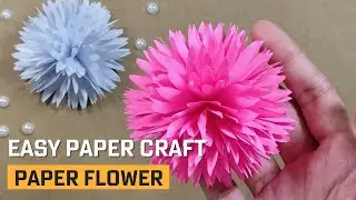 Beautiful Paper Flower Craft | Easy Paper Flower | Diy Craft