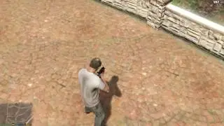 GTA5 animation bug. Feet shaking.