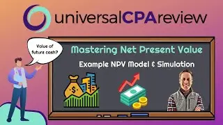 Mastering Net Present Value (NPV) - Example BEC Simulation | Universal CPA Review