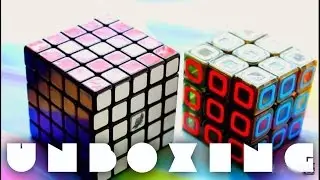 Cyclone Boys 5x5 + Qiyi Dimension 3x3 Cube Unboxing | Lightake