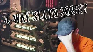 Building a 4-Way SLI, $5,000 Gaming Computer from 2016 in 2025?!