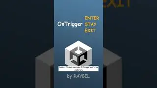 Почему методы OnTrigger могут не работать? #shorts #unity #raybel