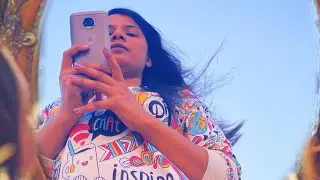 Mirror selfie | Edited in PicsArt | Self-portrait idea 