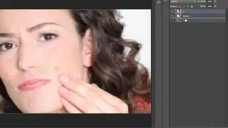 Photoshop Tutorial - Haut verbessern/verschönern, Falten und Pickel entfernen