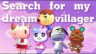 Dream Villager hunting in Animal Crossing 