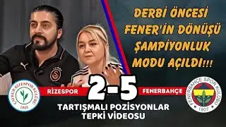 Fenerbahçe's Magnificent Comeback Before the Derby! Rizespor 2-5 Fenerbahçe 