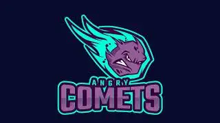 After Effects comet logo animation intro template (no software needed)