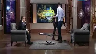 الساحر عزام يسحب فلوس من معدة البرنامج
