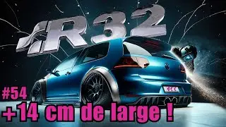 On gonfle la GOLF 5 R32Turbo de 14cm !