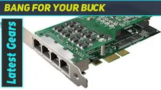 Sangoma A104E QuadT1/E1 AFT Interface Card - The Ultimate Choice for Asterisk Integration!