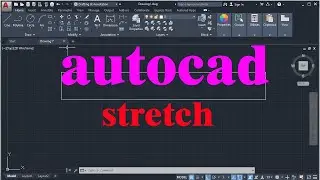 autocad | autocad stretch | autocad tutorial | stretch command in autocad | autocad course