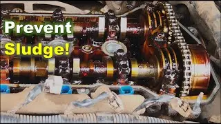 Engine Sludge Build up / What causes SLUDGE? / Why you should CHANGE your OIL Regularly