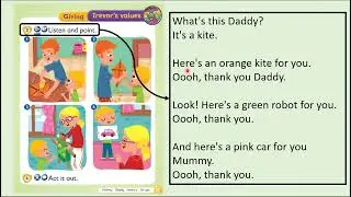 Kid's Box Starter - Unit 4 - My Toys - Giving - Trevor's Values.
