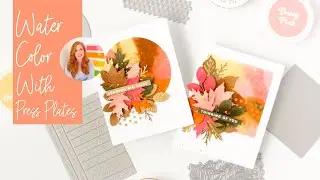 How To Watercolor With Press Plates