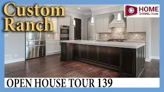 House Tour 139 - Custom Ranch Home Design - The Sonoma Plan Toured with KLM Builders