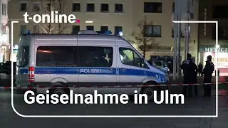 Geiselnahme in Ulm: Als die Polizei schießt, flüchten die Schaulustigen