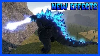 Roblox Kaiju Universe - GODZILLA 2021 REVAMPED EFFECTS!