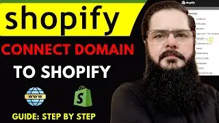 How To Connect Domain to Shopify | How to Connect GoDaddy Domain to Shopify | Lesson 03 A