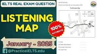 IELTS Listening Map Practice - Recent Examination 2025 | Boost Your Band Score
