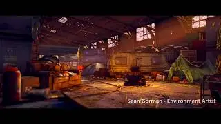 'Camp Hangar' UE4 3D Game Environment Showreel - Sean Gorman