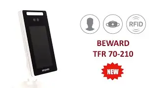 Обзор IP-терминала BEWARD TFR70-210, распознавание лиц, детекция масок, RFID