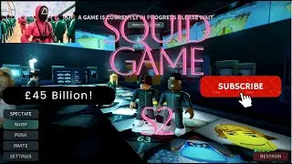 SOO IM BACK AGAIN PLAYING SQUID GAME S2 | ROBLOX |
