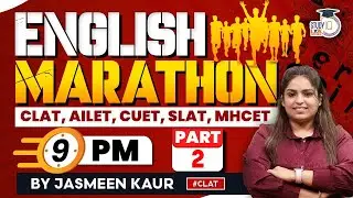 English grammar full course | English for CLAT 2024 | Verbs | CLAT 2025