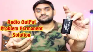 Video Capture Device Audio Output Problem, Fix HDMI Video Capture Device Audio Output Problems