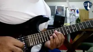 Liquid Tension Experiment  - Freedom Of Speech - End Guitar Solo Cover