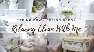 ✨NEW✨RELAXING CLEAN WITH ME🌿| COZY FARMHOUSE STYLE HOME | MONICA ROSE