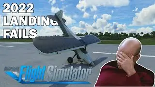 Microsoft Flight Simulator Landing Fails
