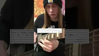 Type O Negative - I Don't Wanna Be Me (Guitar Cover) With Tabs