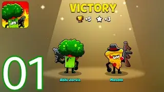 Food Gang Gameplay Walkthrough - 01 BRO Gameplay