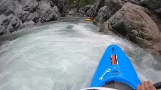 Gola del Sermenza  in kayak
